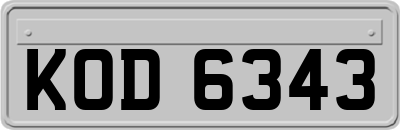 KOD6343