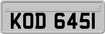 KOD6451