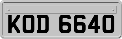 KOD6640