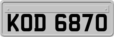 KOD6870