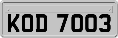 KOD7003