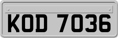KOD7036