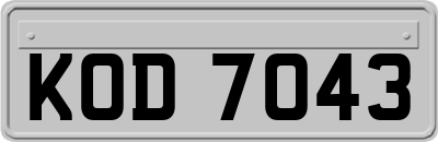 KOD7043