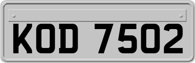 KOD7502