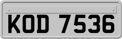 KOD7536