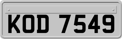 KOD7549