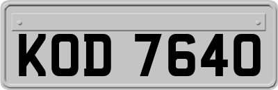 KOD7640
