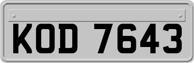 KOD7643