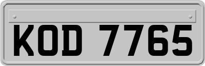 KOD7765
