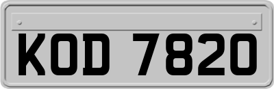 KOD7820