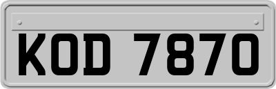 KOD7870