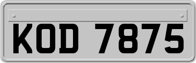 KOD7875