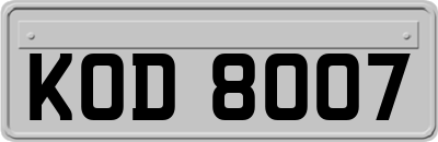 KOD8007