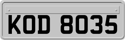 KOD8035