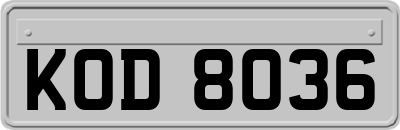 KOD8036