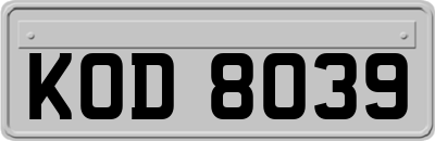 KOD8039