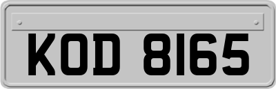 KOD8165