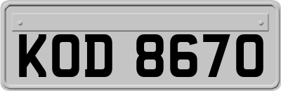 KOD8670