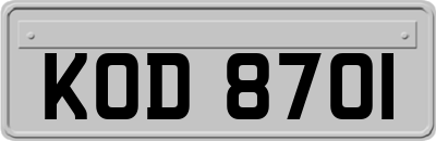 KOD8701