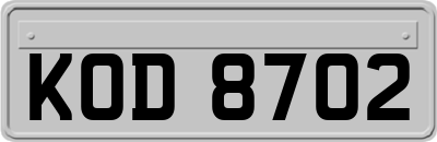 KOD8702