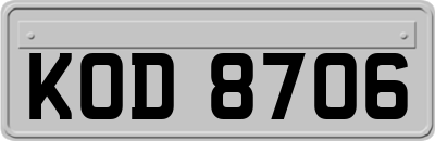 KOD8706