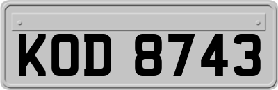 KOD8743