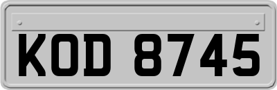 KOD8745