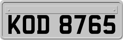 KOD8765