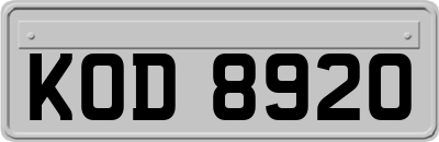 KOD8920