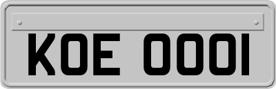 KOE0001