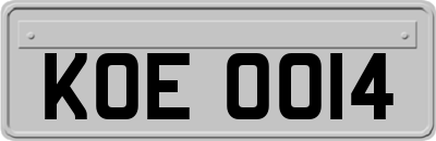 KOE0014