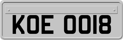 KOE0018