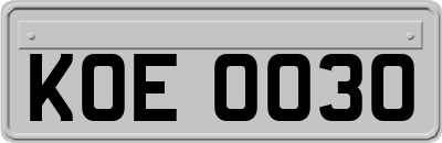 KOE0030