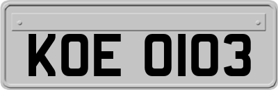 KOE0103