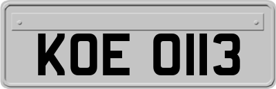 KOE0113