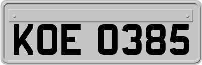 KOE0385