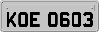 KOE0603