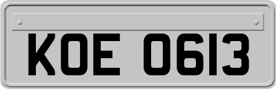KOE0613