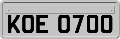 KOE0700