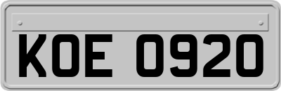 KOE0920