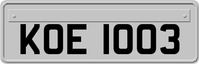 KOE1003