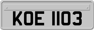 KOE1103