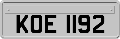 KOE1192