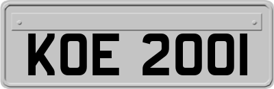 KOE2001