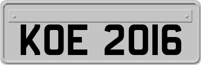 KOE2016