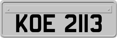 KOE2113
