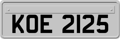 KOE2125