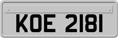 KOE2181