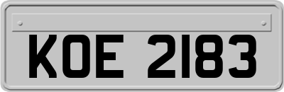 KOE2183
