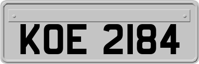 KOE2184